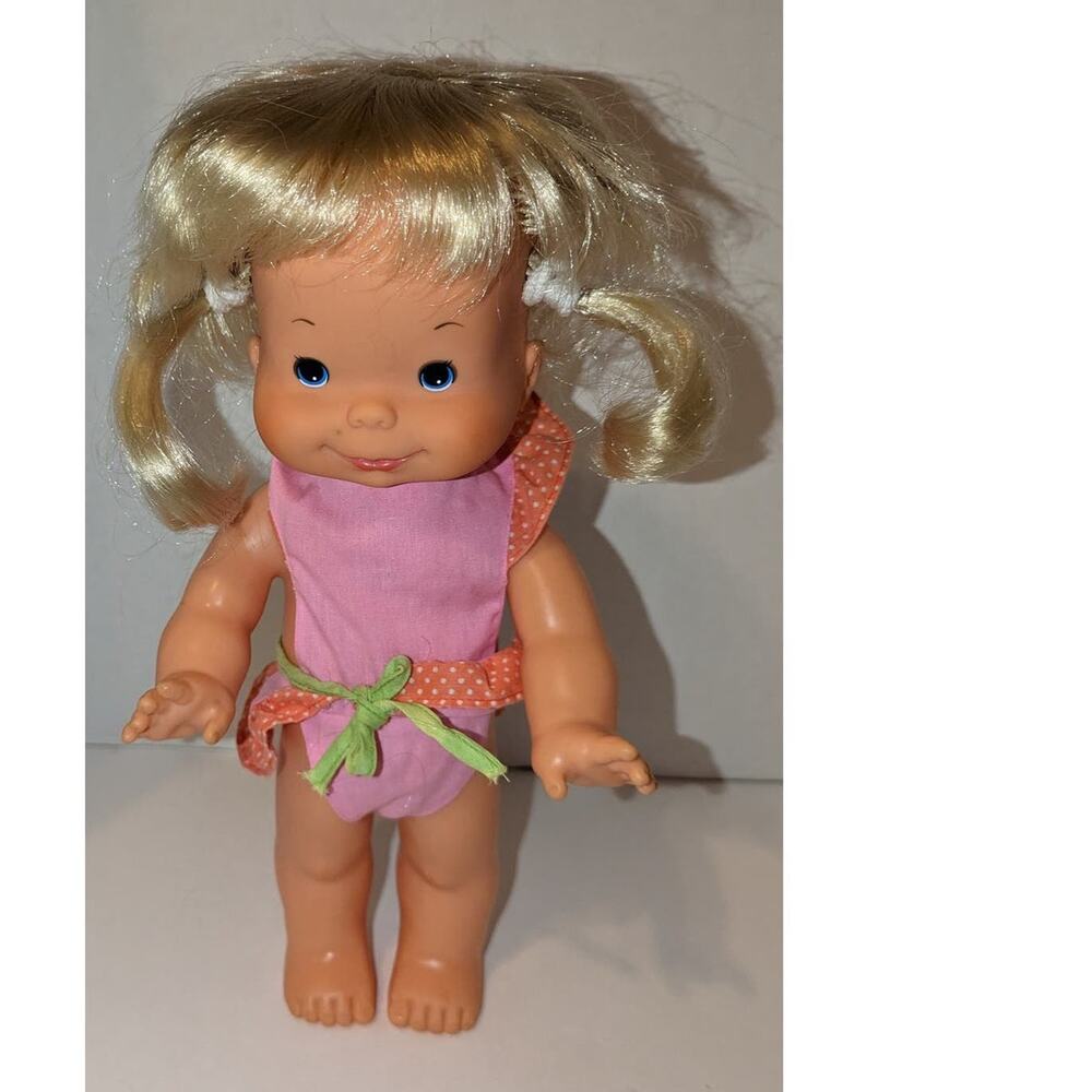 Vintage 1978 13" Ideal Whoopsie Doll Hong Kong Original Outfit Rare Works